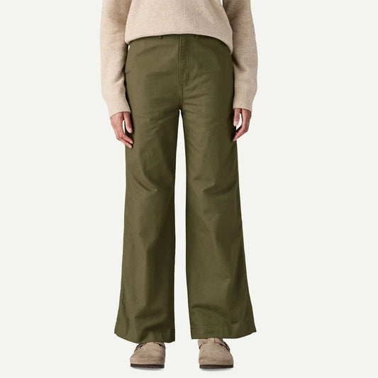 W's Point Reyes Canvas Wide - Leg Pants - Groupe Montagne Explore