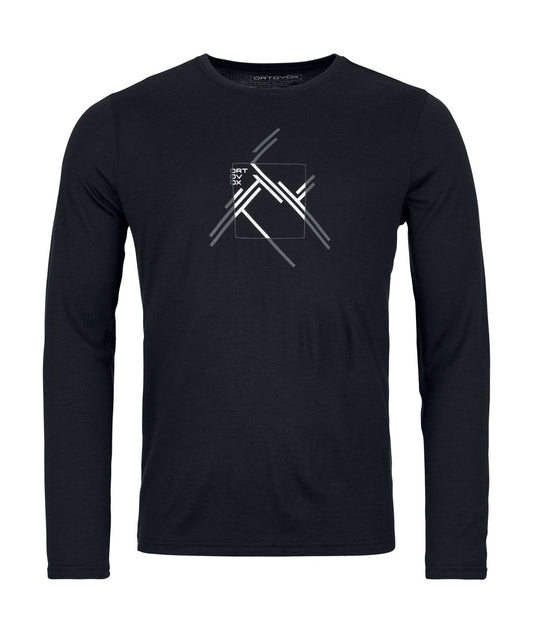 185 MERINO MTN CUTOUT LS M - Groupe Montagne Explore