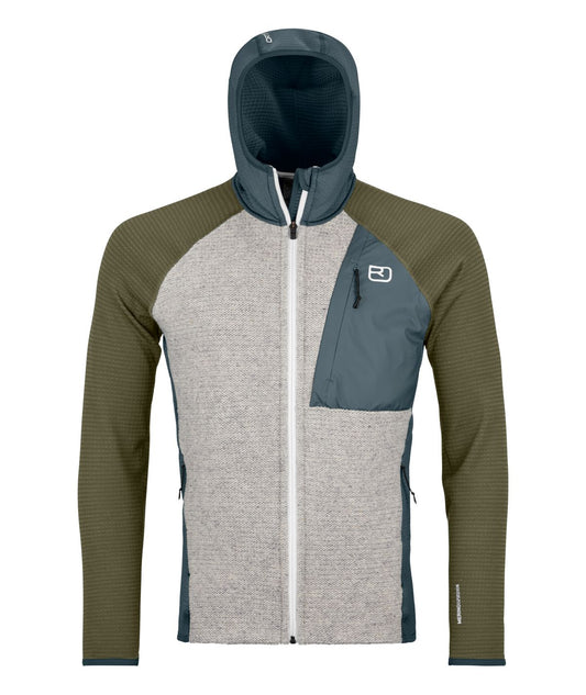 FLEECE GP CLASSIC KNIT HOODY M - Groupe Montagne Explore