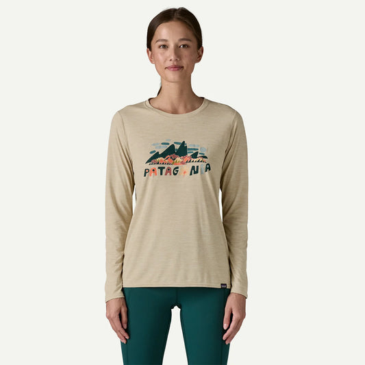 W's Long-Sleeved Capilene Cool Daily Graphic Shirt