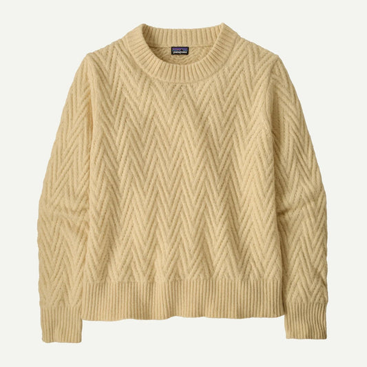 W's Recycled Wool - Blend Crewneck Sweater - Groupe Montagne Explore