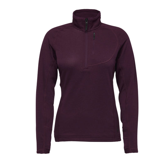 Women's Coefficient LT Quarter Zip Pullover - Groupe Montagne Explore
