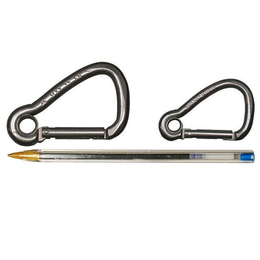 Fixed Eye Keyhole Carabiners - Groupe Montagne Explore