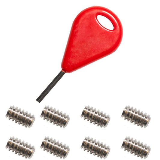 Rail Fin Set Screws 8 Pack - Groupe Montagne Explore