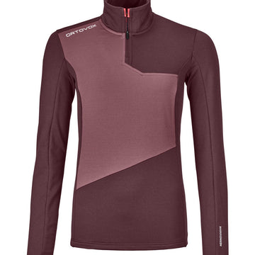 FLEECE LIGHT ZIP NECK W - Groupe Montagne Explore