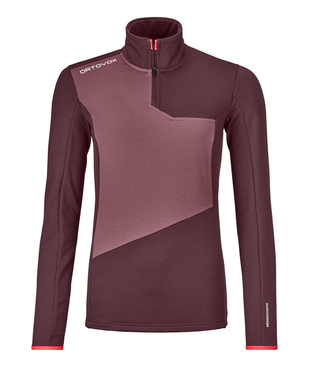 FLEECE LIGHT ZIP NECK W - Groupe Montagne Explore