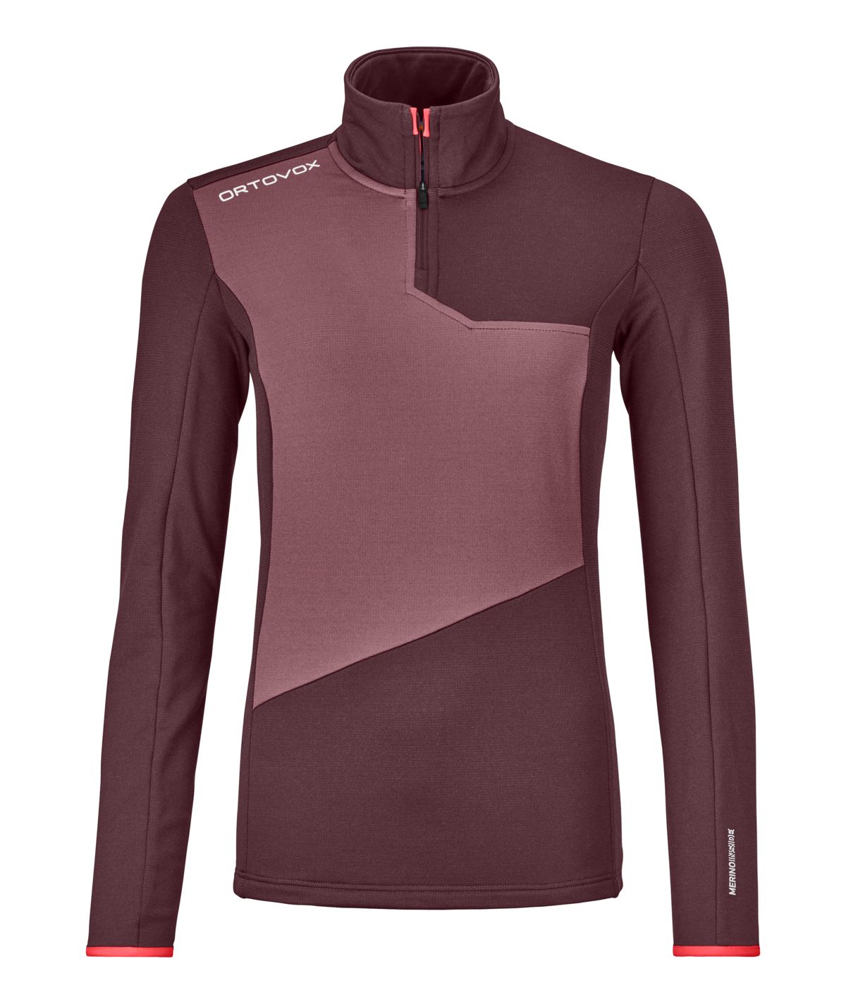 FLEECE LIGHT ZIP NECK W - Groupe Montagne Explore