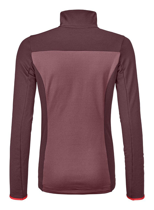 FLEECE LIGHT ZIP NECK W