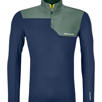 FLEECE LIGHT ZIP NECK M - Groupe Montagne Explore