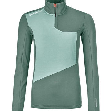 FLEECE LIGHT ZIP NECK W - Groupe Montagne Explore