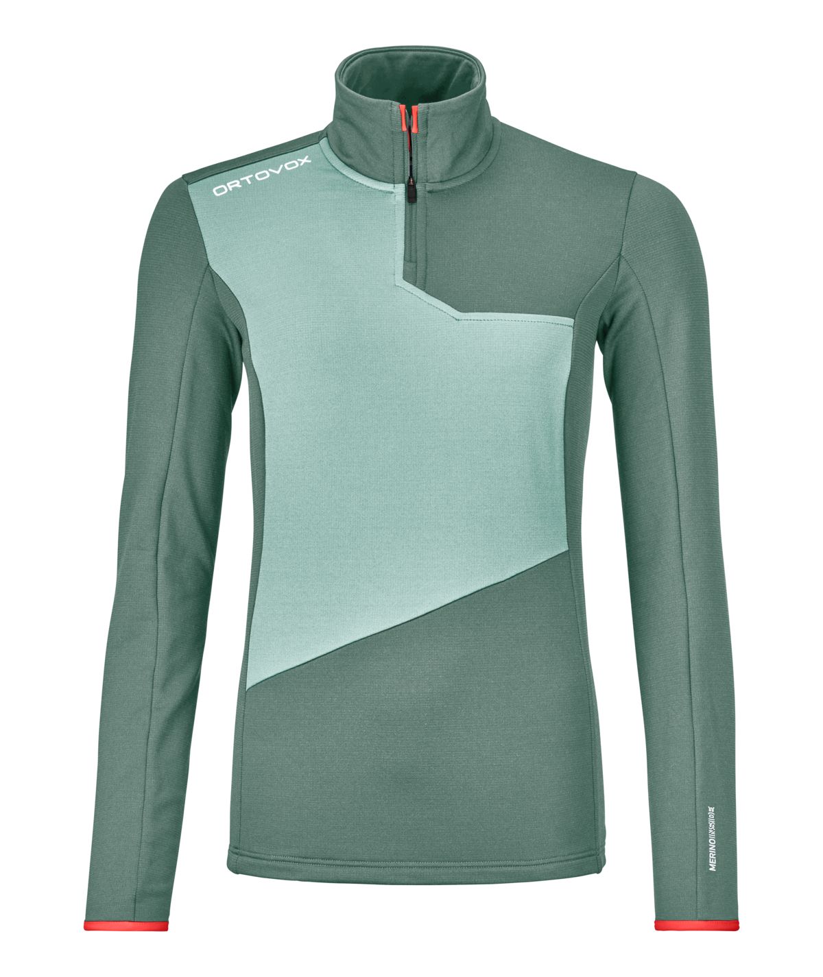 FLEECE LIGHT ZIP NECK W - Groupe Montagne Explore