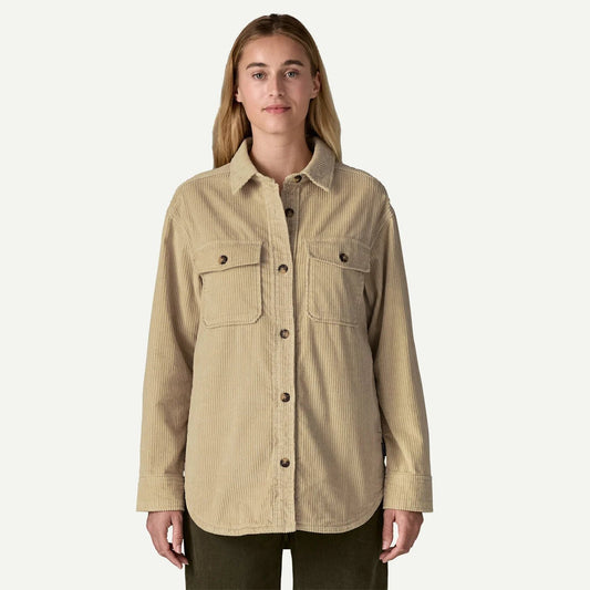 W's Corduroy Overshirt Jacket - Groupe Montagne Explore
