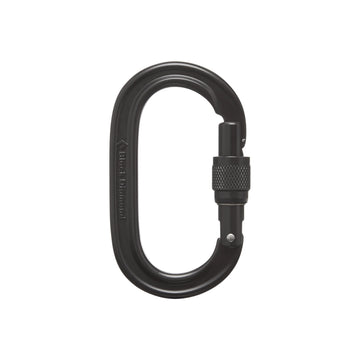 Oval Keylock Screwgate Carabiner - Groupe Montagne Explore