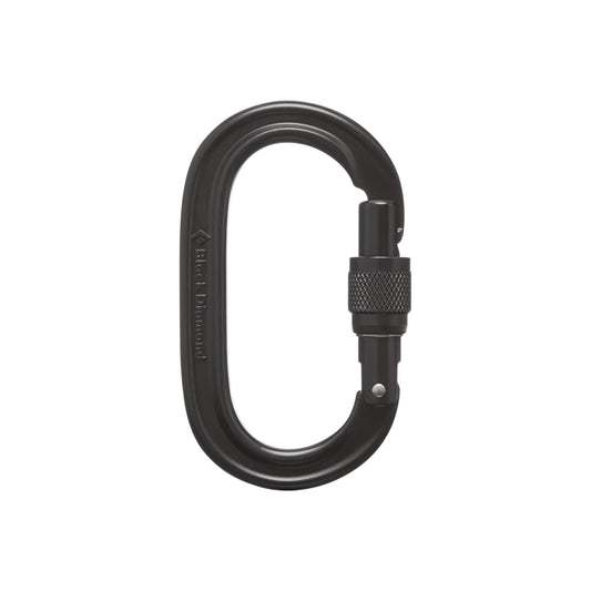 Oval Keylock Screwgate Carabiner - Groupe Montagne Explore