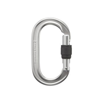 Oval Keylock Screwgate Carabiner