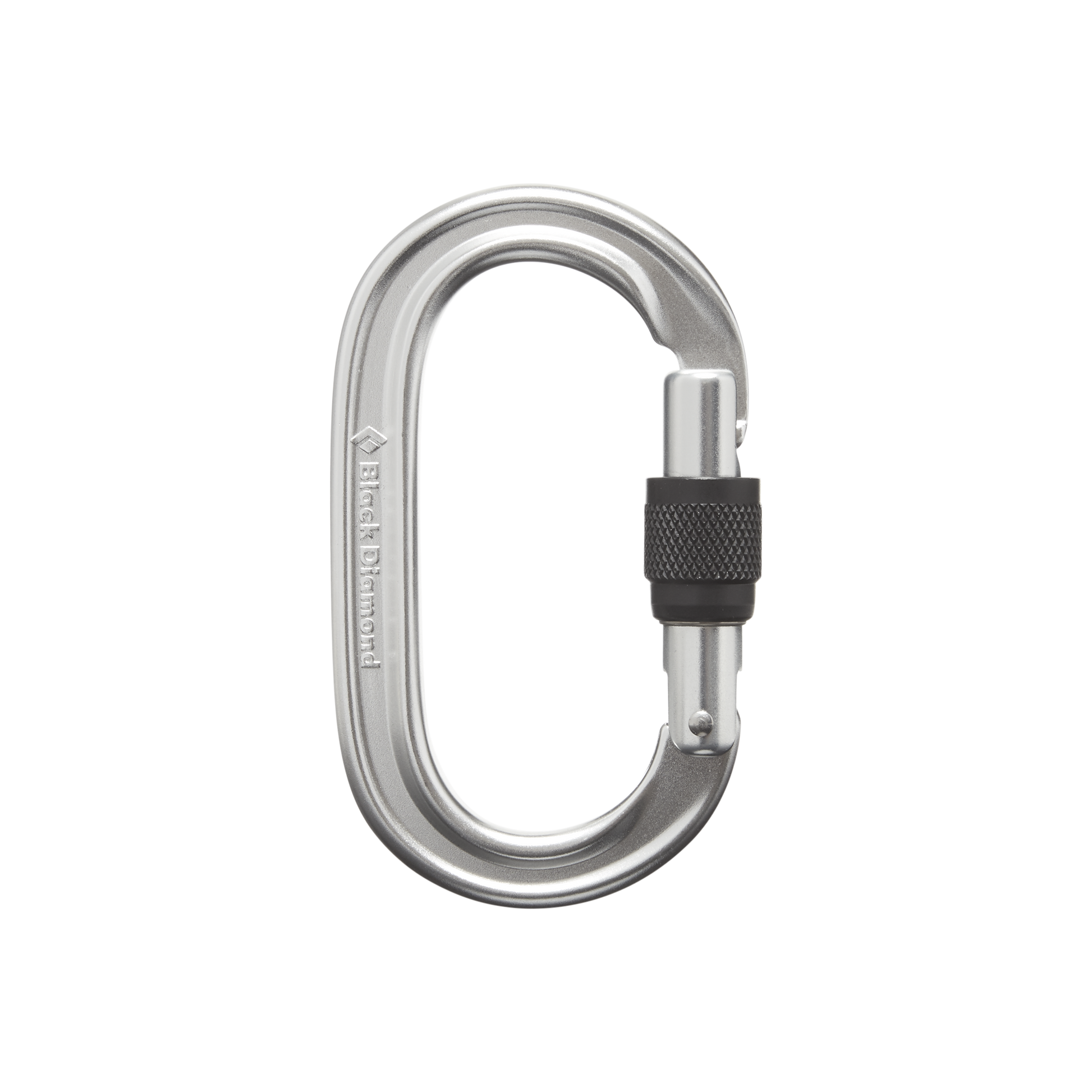 Oval Keylock Screwgate Carabiner