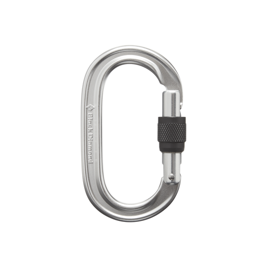 Oval Keylock Screwgate Carabiner