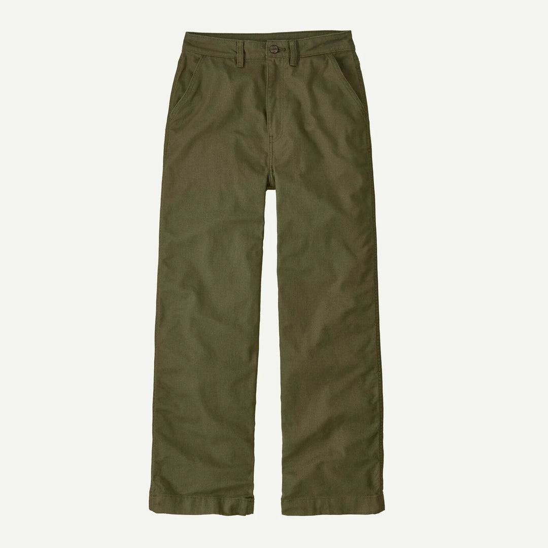 W's Point Reyes Canvas Wide - Leg Pants - Groupe Montagne Explore