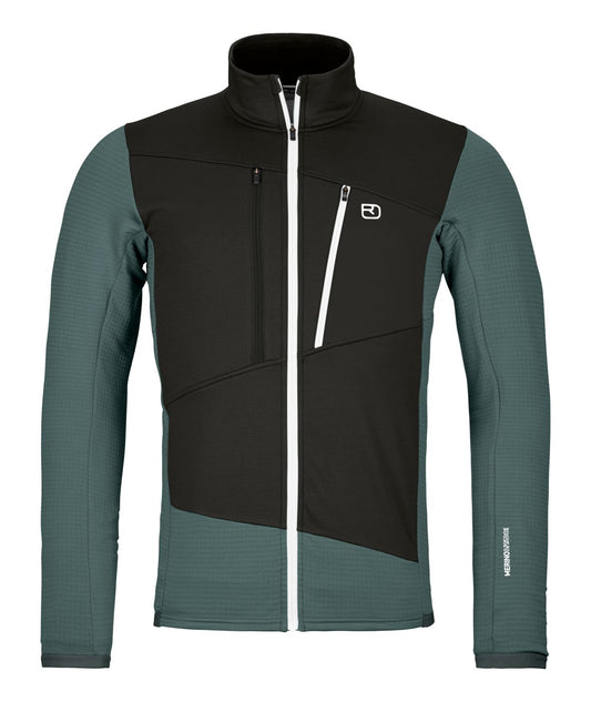 FLEECE GRID JACKET M