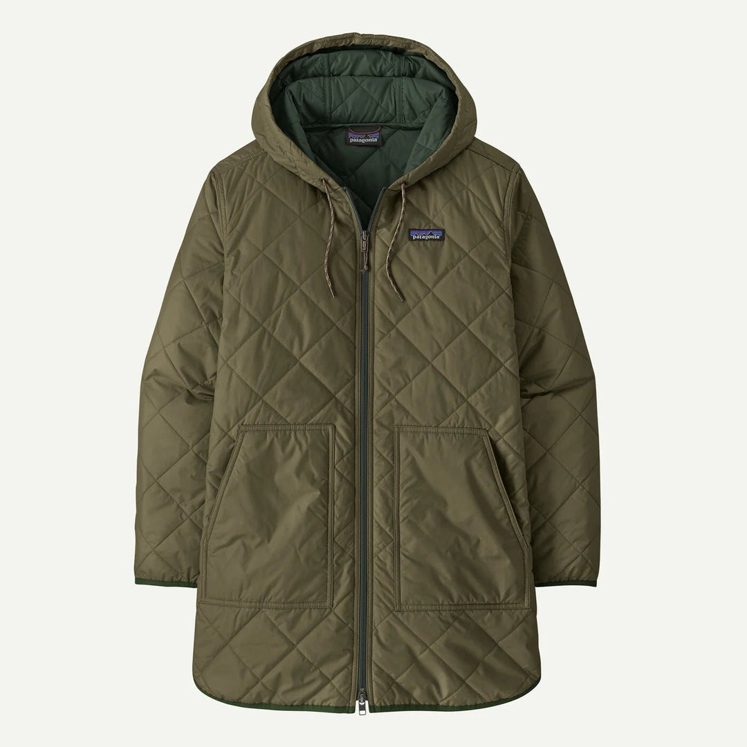 W's Diamond Quilted Parka - Groupe Montagne Explore