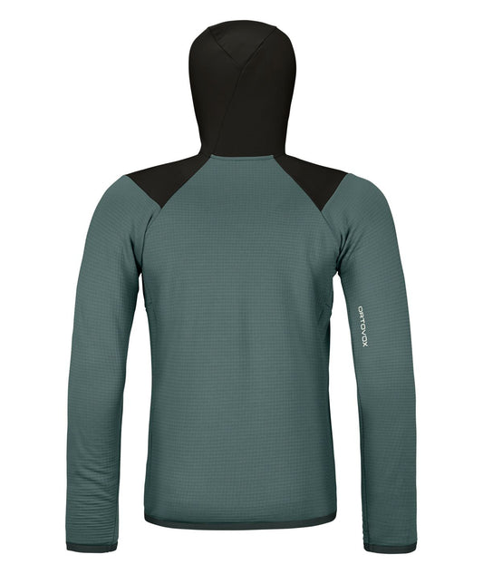 FLEECE GRID HOODY M