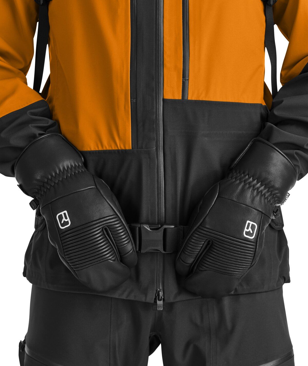 FULL LEATHER 3 FINGER GLOVE - Groupe Montagne Explore