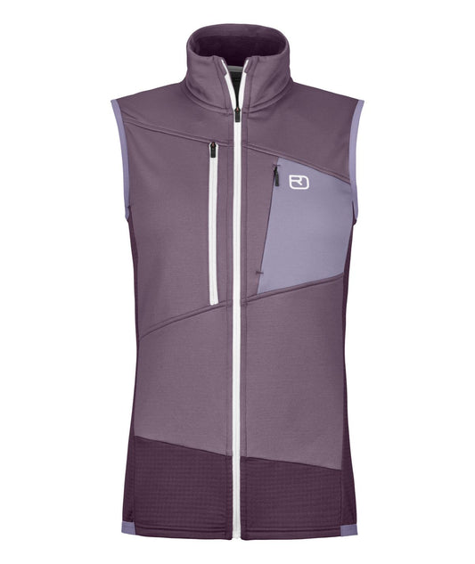 FLEECE GRID VEST W