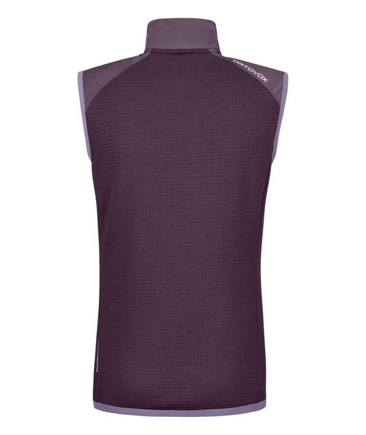 FLEECE GRID VEST W