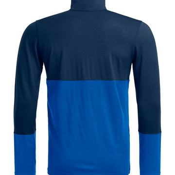185 ROCK'N'WOOL ZIP NECK M - Groupe Montagne Explore