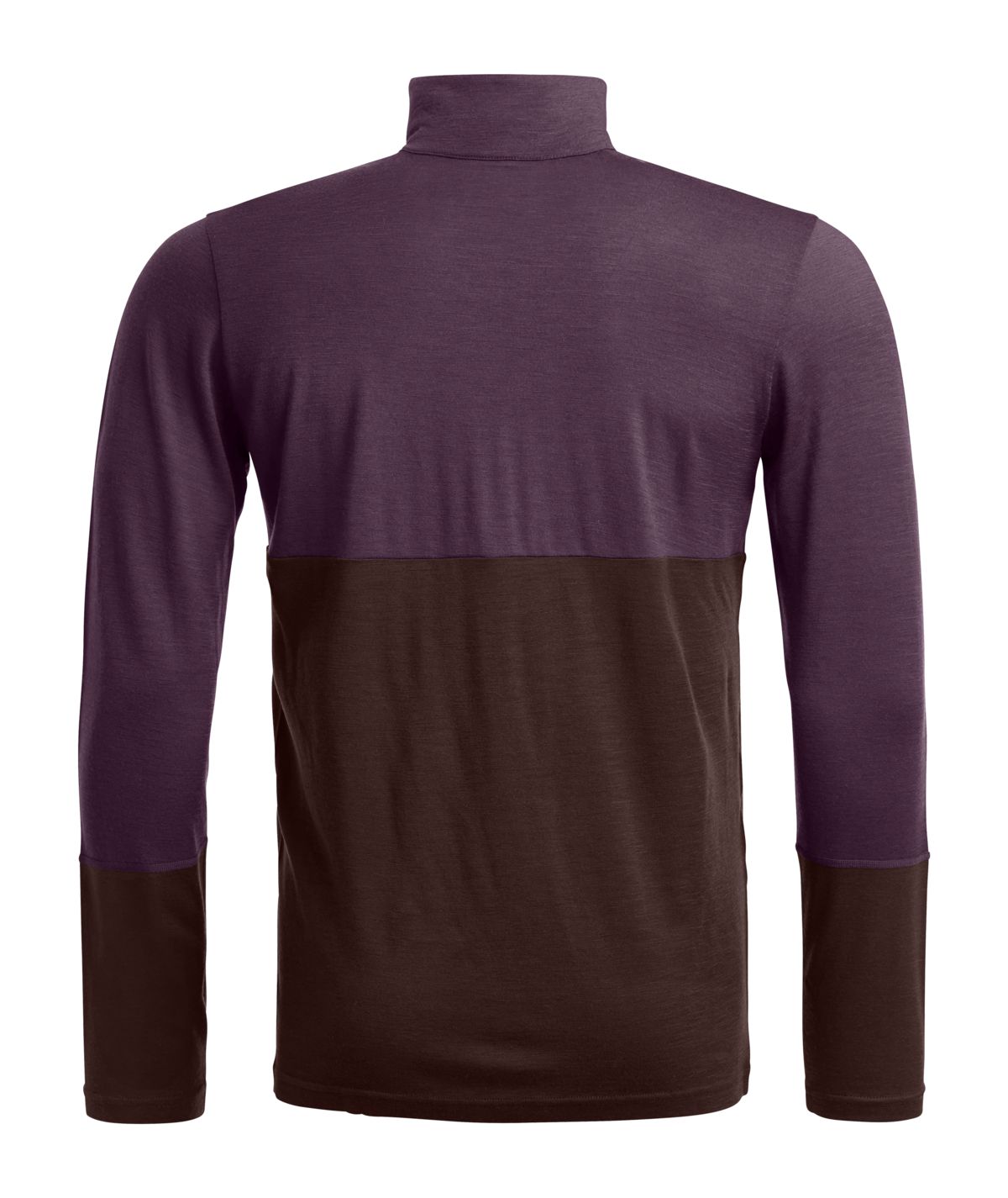 185 ROCK'N'WOOL ZIP NECK M - Groupe Montagne Explore