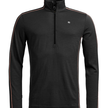 185 ROCK'N'WOOL ZIP NECK M - Groupe Montagne Explore