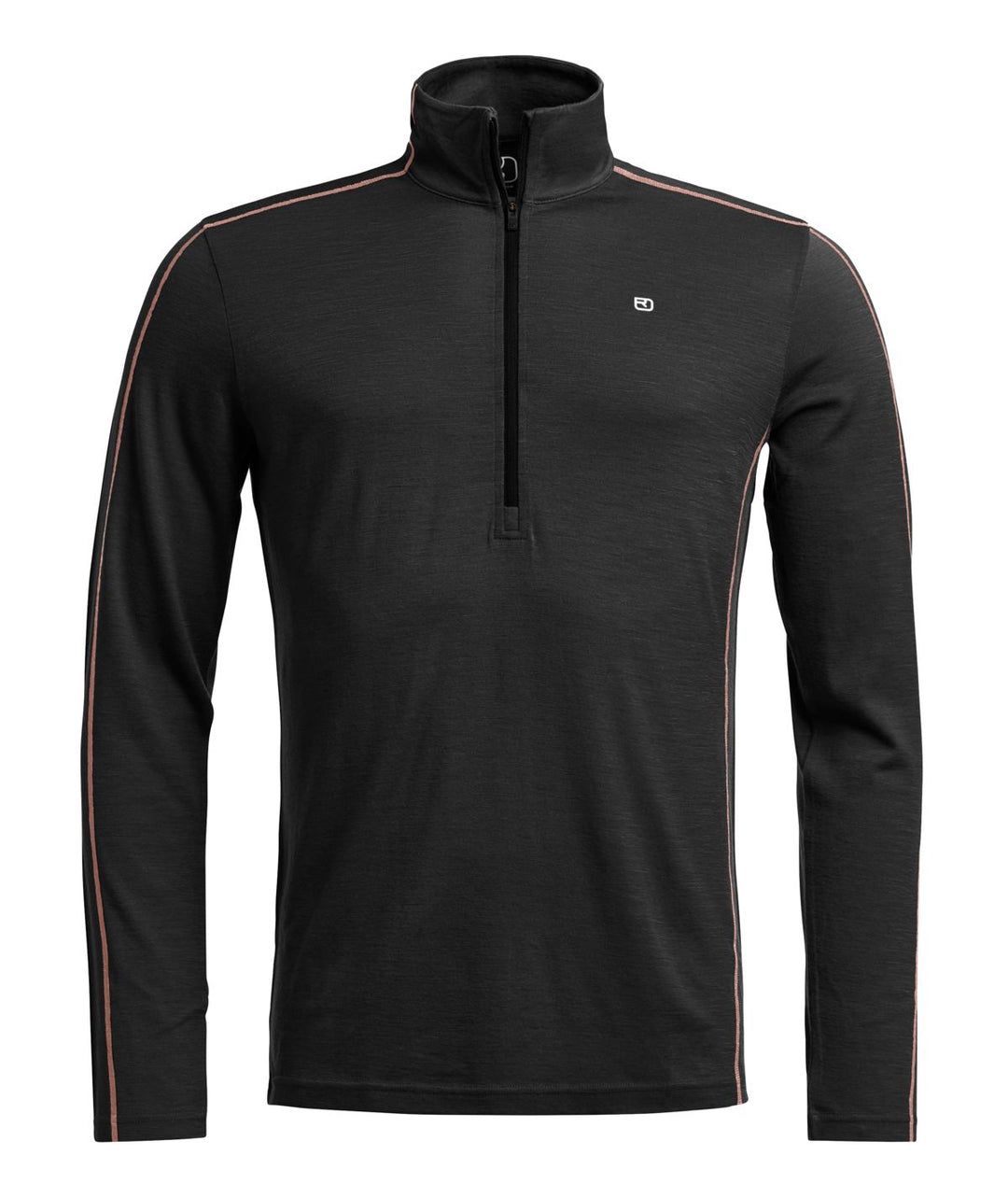 185 ROCK'N'WOOL ZIP NECK M - Groupe Montagne Explore
