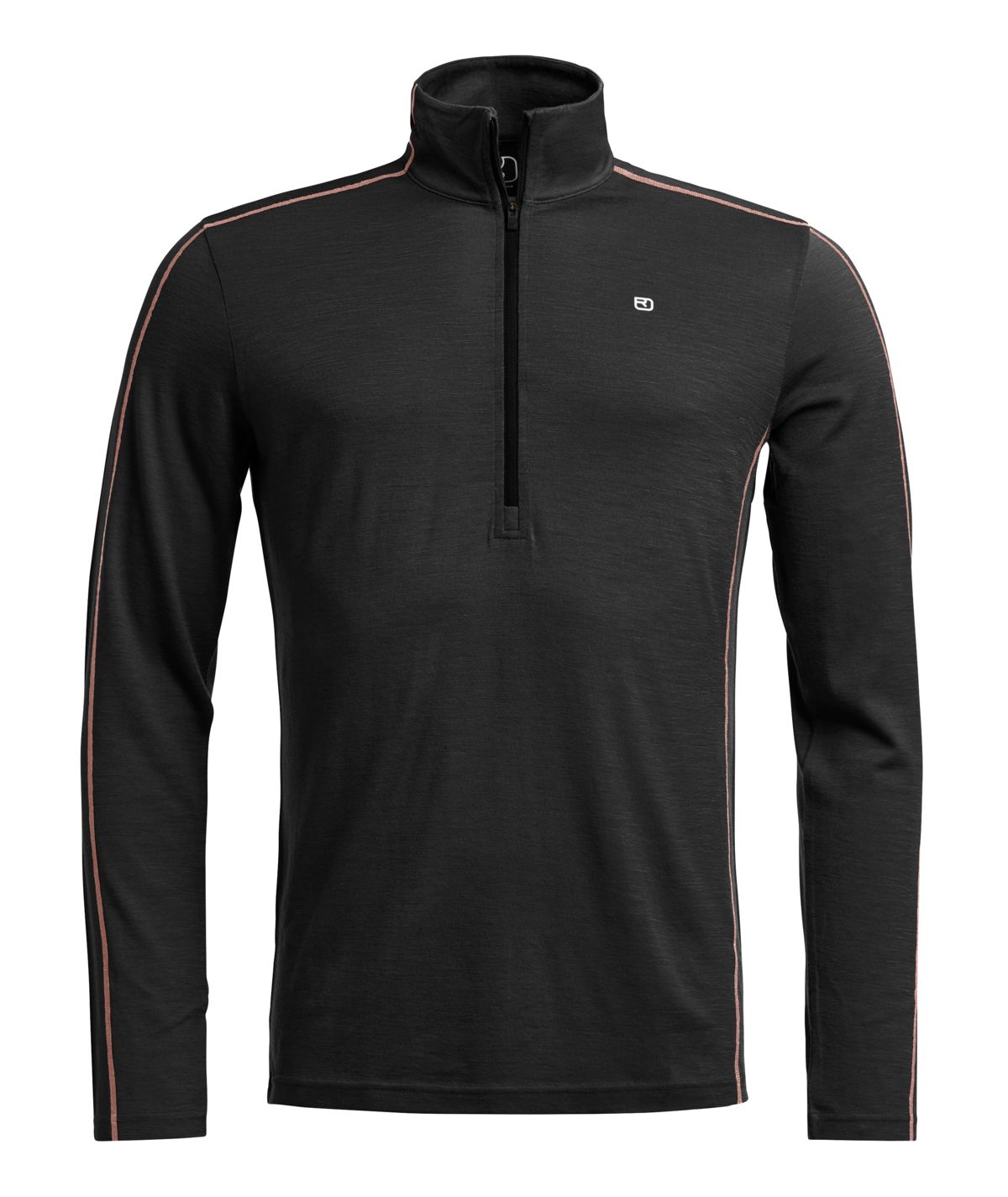 185 ROCK'N'WOOL ZIP NECK M - Groupe Montagne Explore