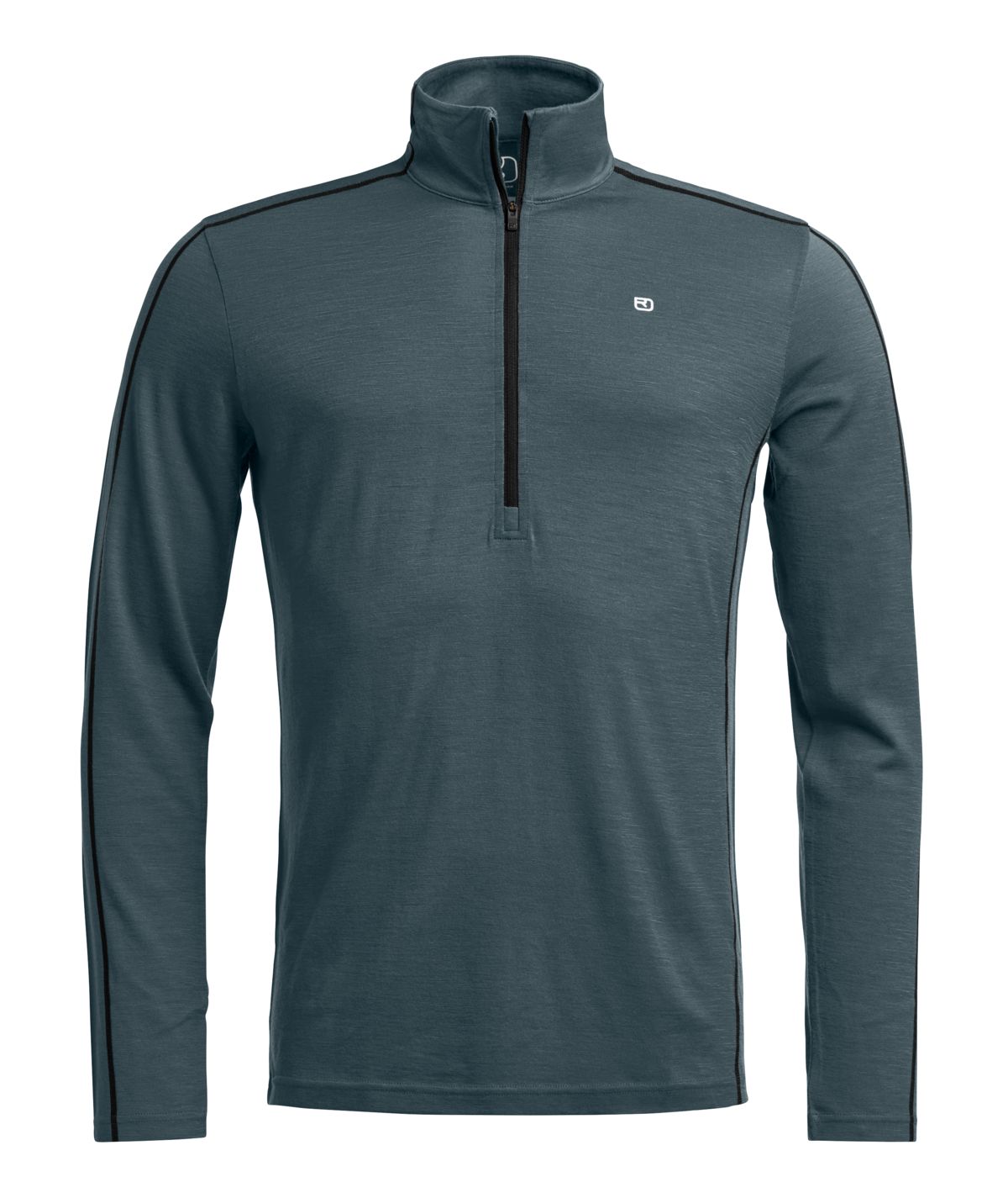 185 ROCK'N'WOOL ZIP NECK M - Groupe Montagne Explore