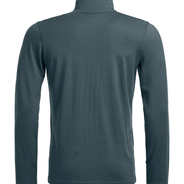 185 ROCK'N'WOOL ZIP NECK M - Groupe Montagne Explore