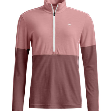 185 ROCK'N'WOOL ZIP NECK W - Groupe Montagne Explore