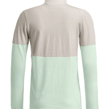 185 ROCK'N'WOOL ZIP NECK W - Groupe Montagne Explore