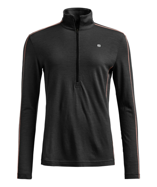 185 ROCK'N'WOOL ZIP NECK W - Groupe Montagne Explore