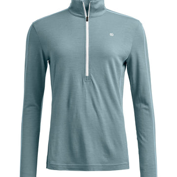 185 ROCK'N'WOOL ZIP NECK W - Groupe Montagne Explore