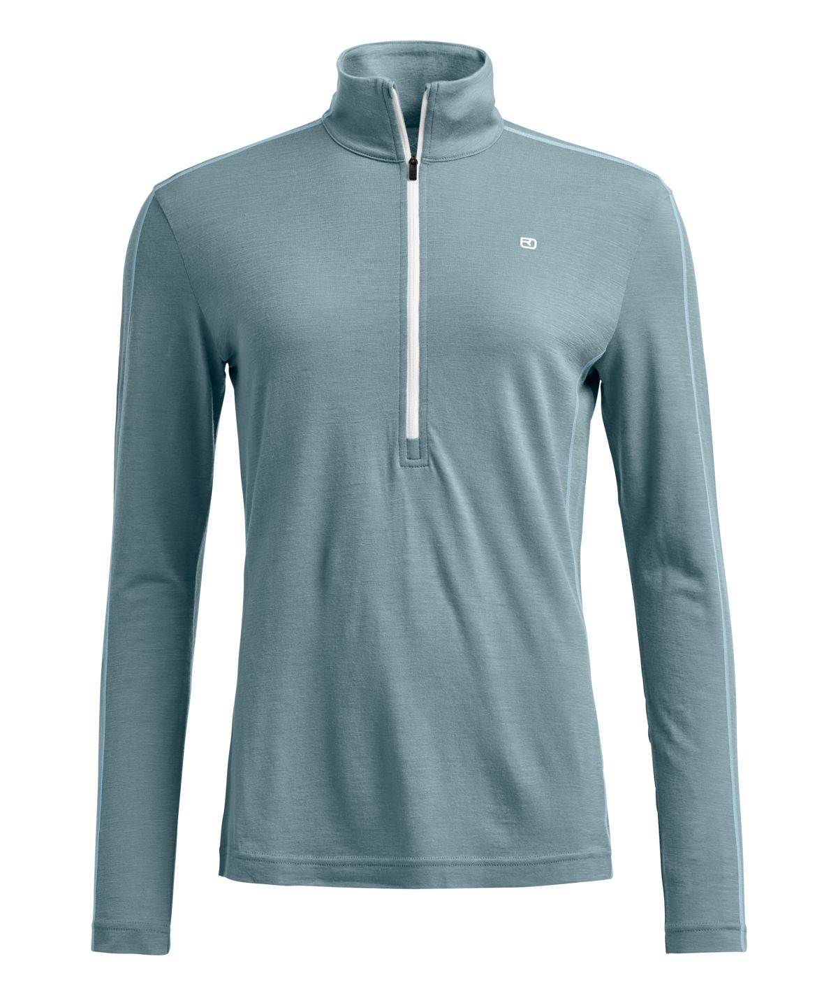 185 ROCK'N'WOOL ZIP NECK W - Groupe Montagne Explore