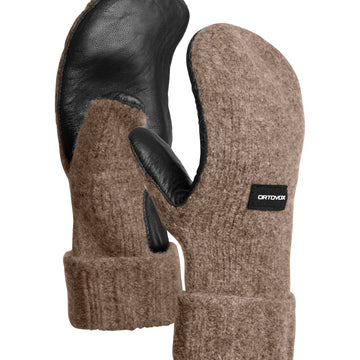 CLASSIC WOOL MITTEN LEATHER - Groupe Montagne Explore