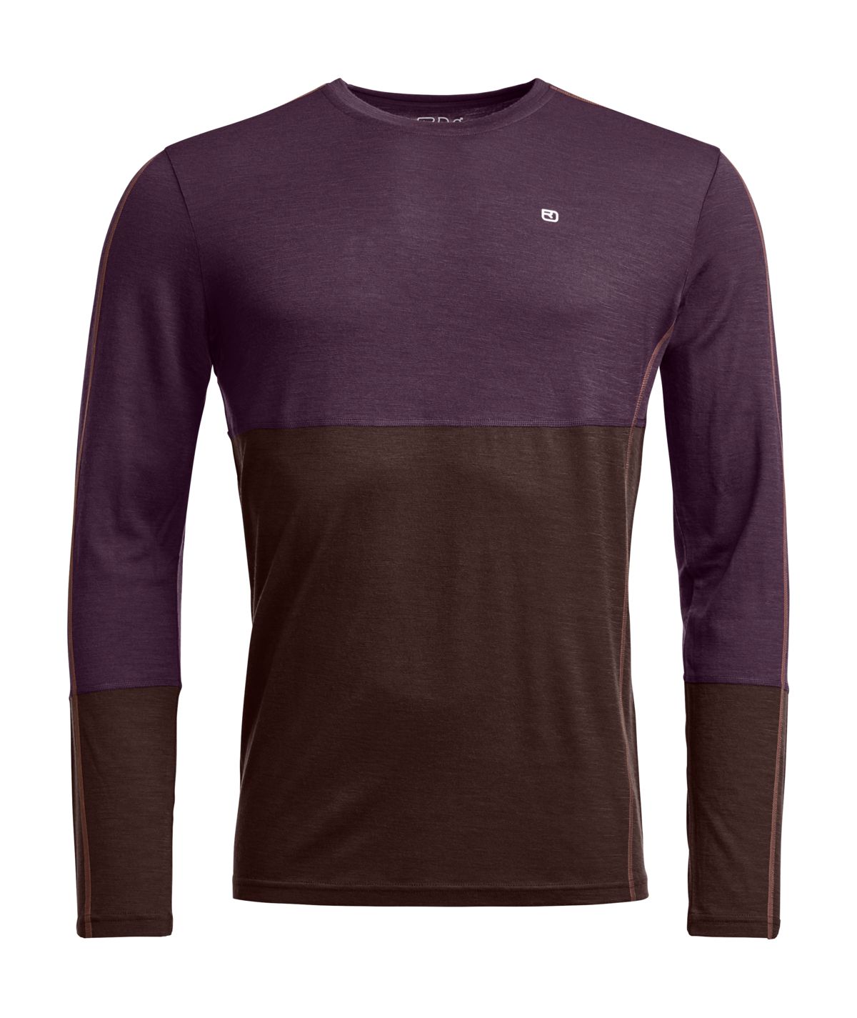 185 ROCK'N'WOOL LONG SLEEVE M - Groupe Montagne Explore