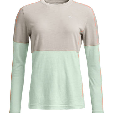 185 ROCK'N'WOOL LONG SLEEVE W - Groupe Montagne Explore