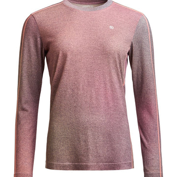 185 ROCK'N'WOOL PRINT LS W - Groupe Montagne Explore