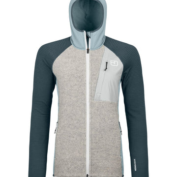 FLEECE GP CLASSIC KNIT HOODY W - Groupe Montagne Explore