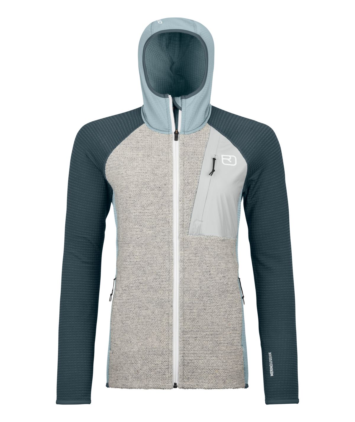 FLEECE GP CLASSIC KNIT HOODY W - Groupe Montagne Explore