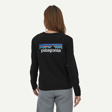 W's Long - Sleeved P - 6 Logo Responsibili - Tee - Groupe Montagne Explore