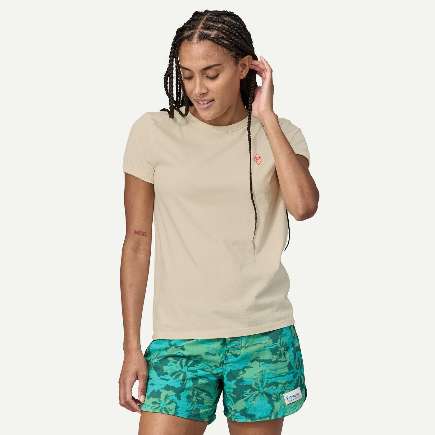 W's Water People Organic Ringer Tee - Groupe Montagne Explore