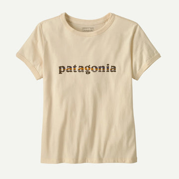 W's '73 Text Logo Organic Ringer Tee