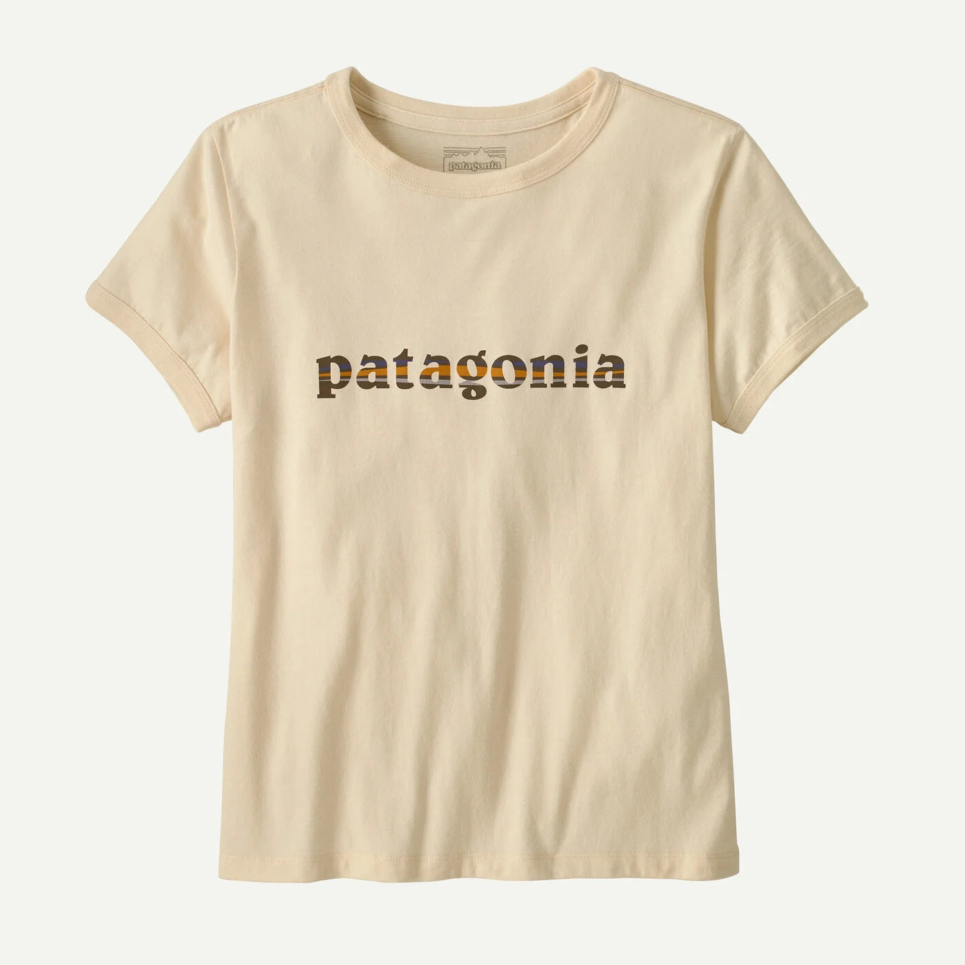 W's '73 Text Logo Organic Ringer Tee